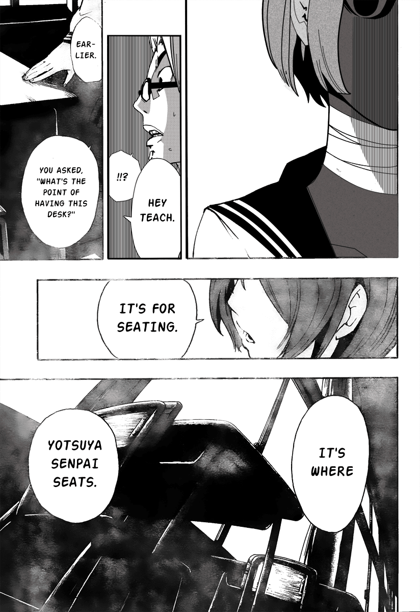 Kiben Gakuha, Yotsuya Senpai no Kaidan. Chapter 7 page 6 - Chapter 7: Tomashima Kanako