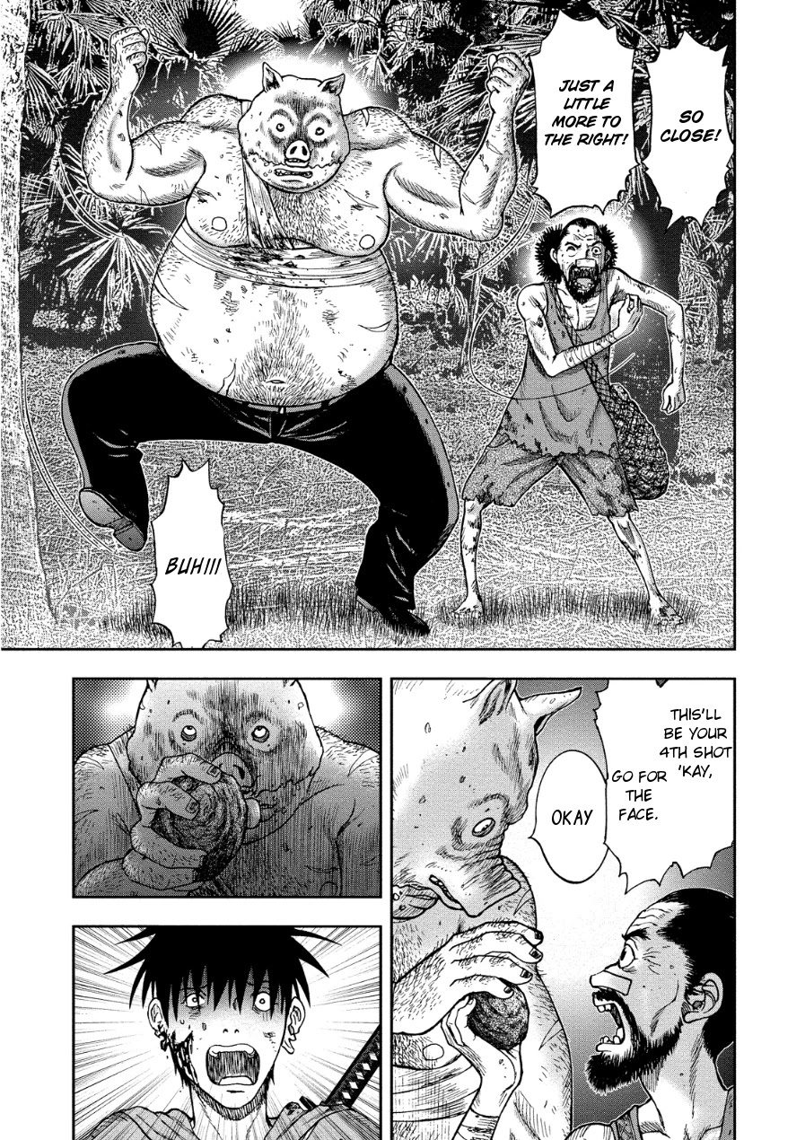 Kichikujima Chapter 11 page 14 - Chapter 11: Rain of Stones