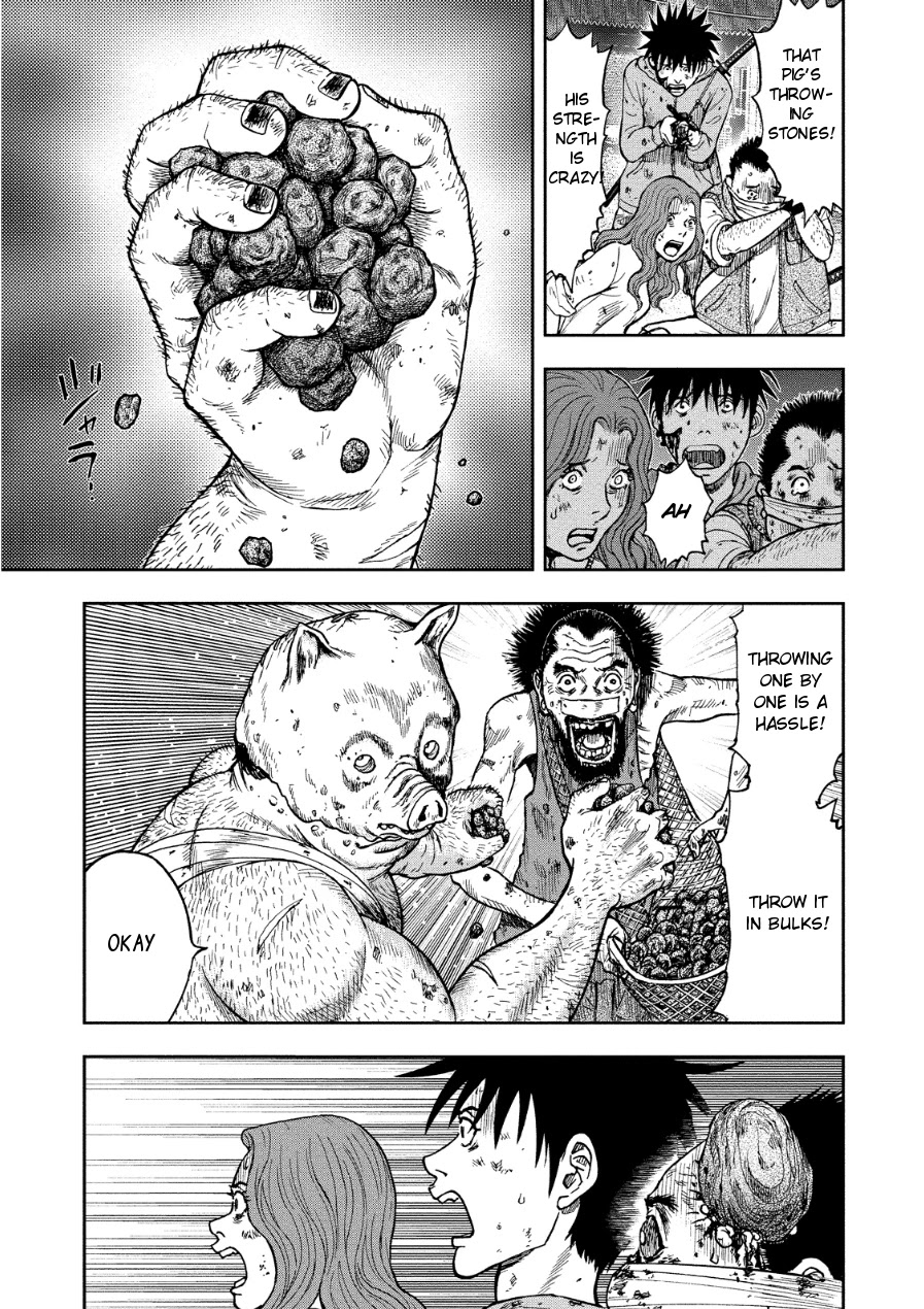 Kichikujima Chapter 11 page 18 - Chapter 11: Rain of Stones