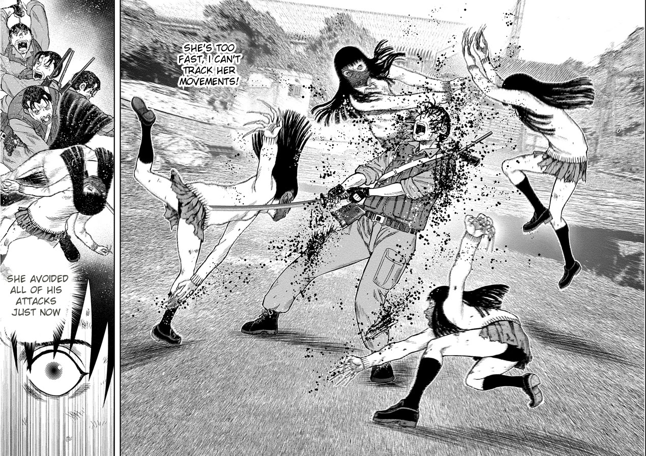 Kichikujima Chapter 11 page 32 - Chapter 11: Rain of Stones