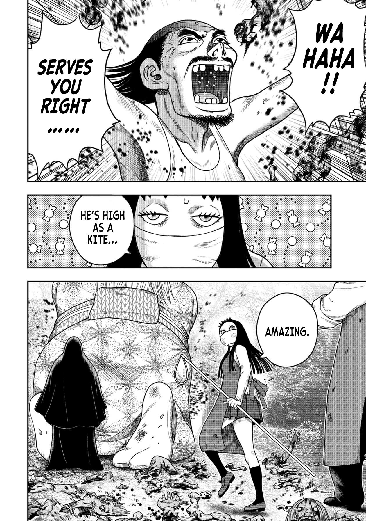 Kichikujima Chapter 113 page 17 - Chapter 113: Mowing the Dead