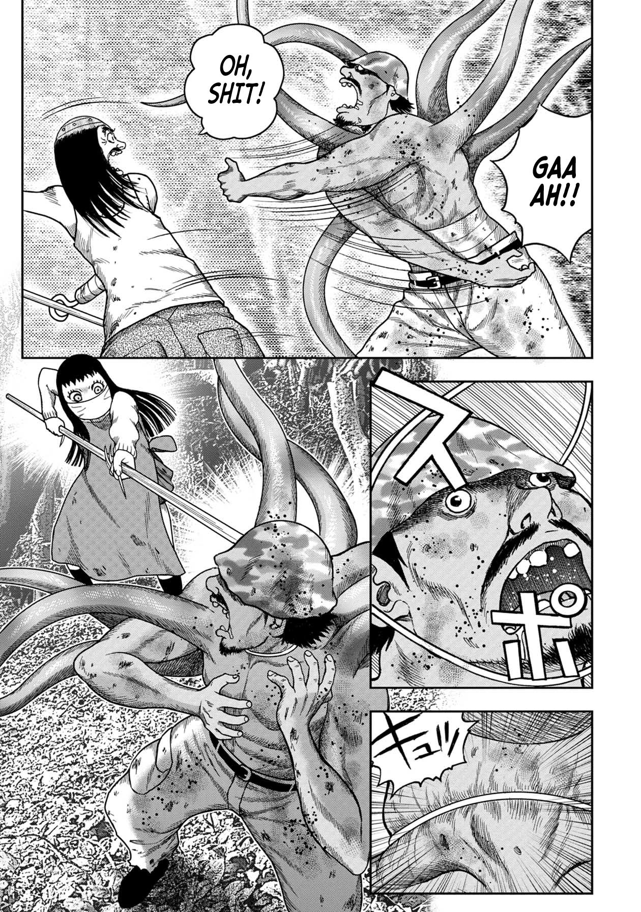 Kichikujima Chapter 113 page 22 - Chapter 113: Mowing the Dead