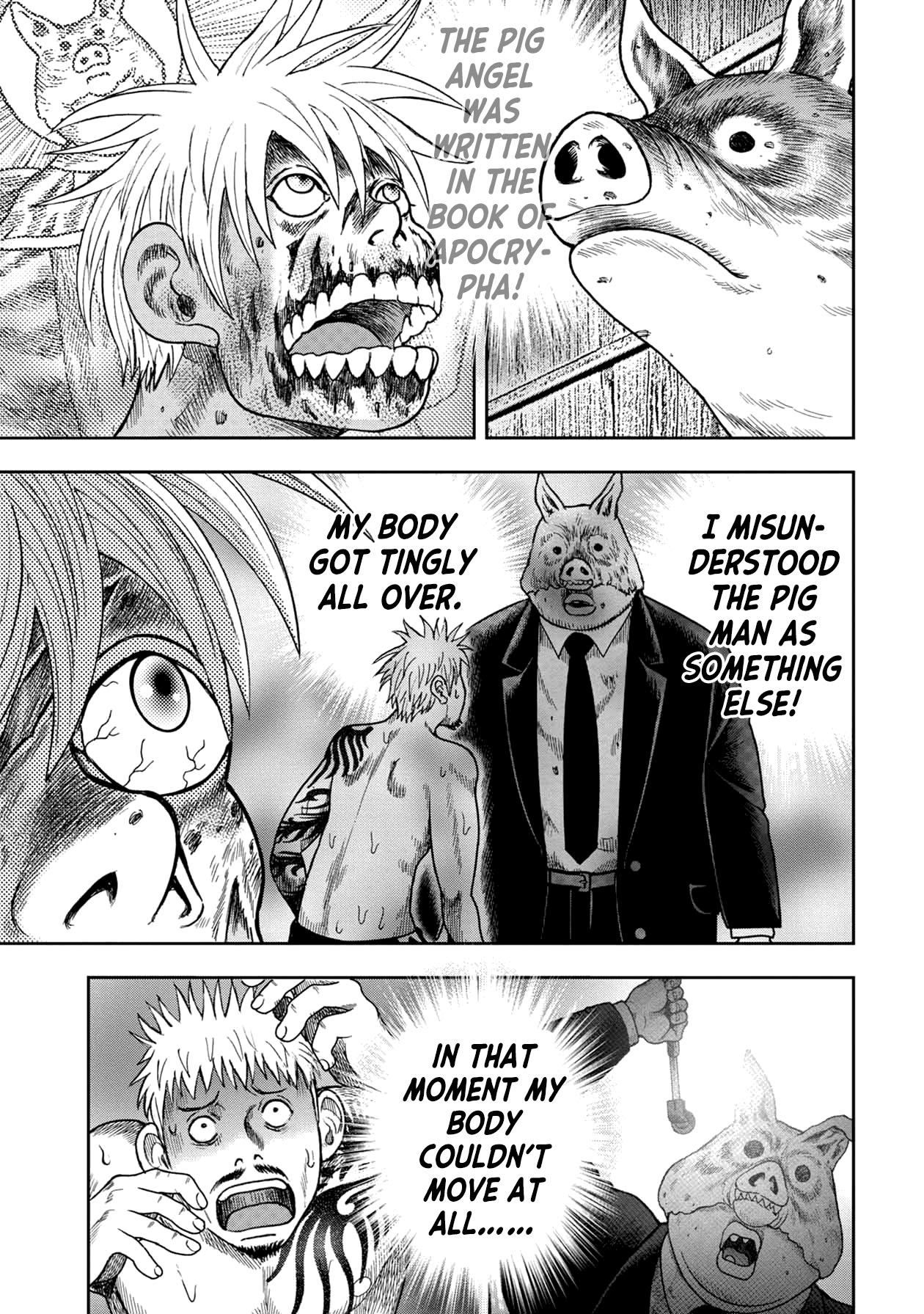 Kichikujima Chapter 123 page 15 - Chapter 123: Mask of an Angel