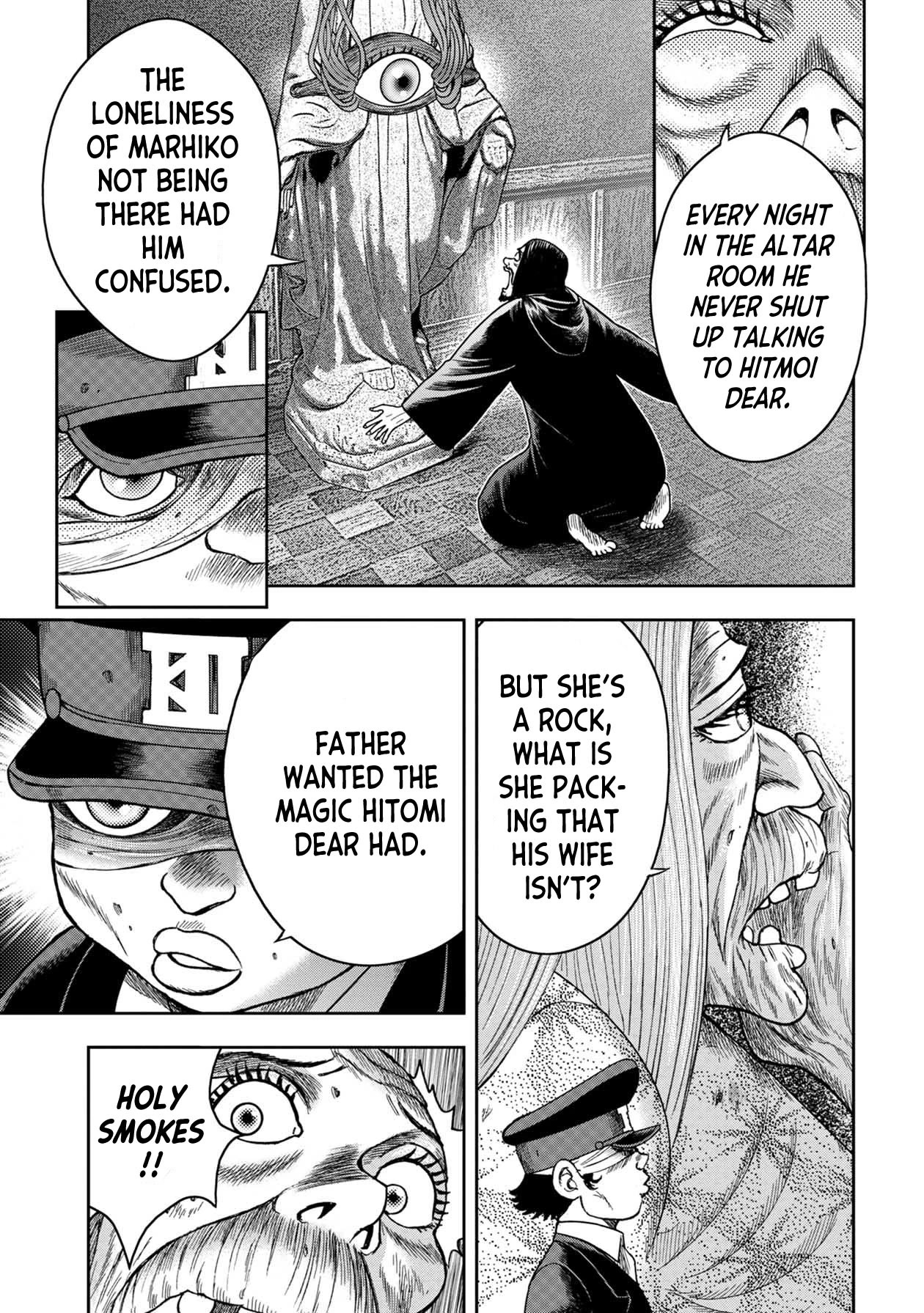 Kichikujima Chapter 125 page 19 - Chapter 125: Hitomi
