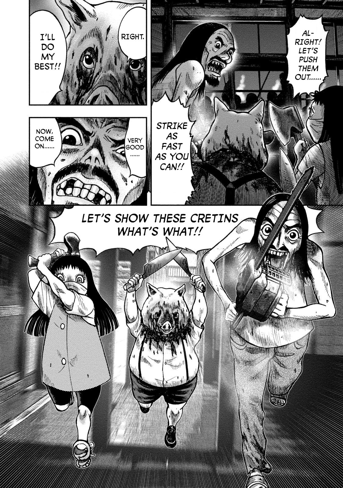 Kichikujima Chapter 23 page 28 - Chapter 23: Sickness unto Slaughter