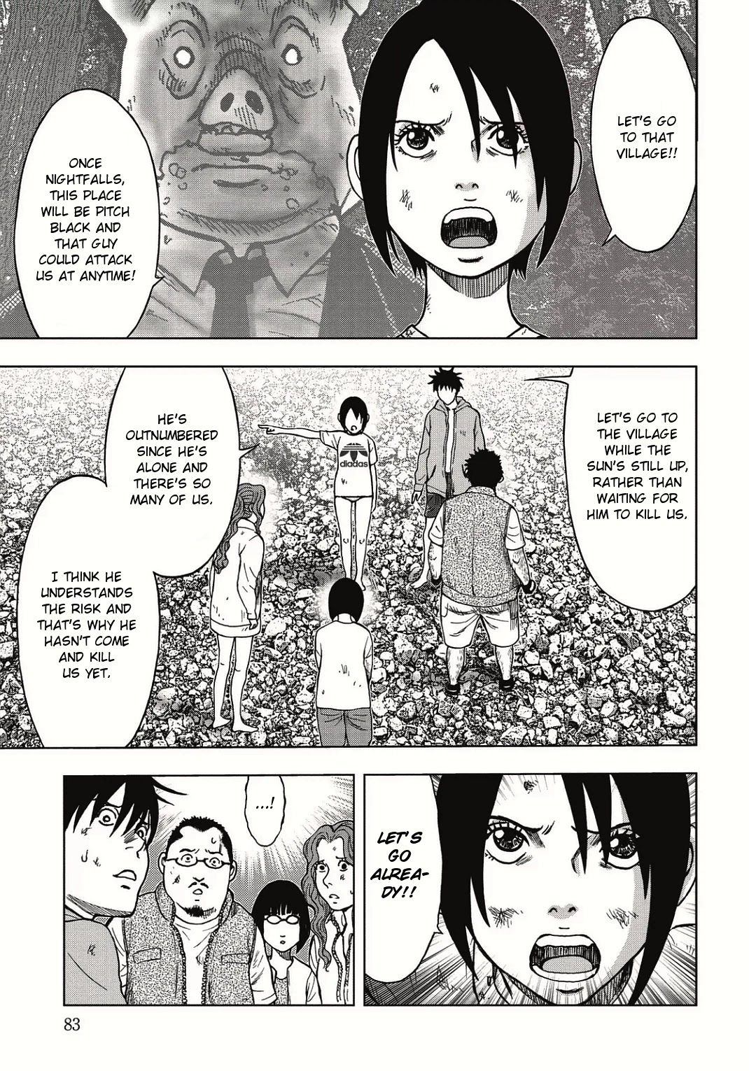 Kichikujima Chapter 3 page 11 - Chapter 3: The Island Which God Abandoned
