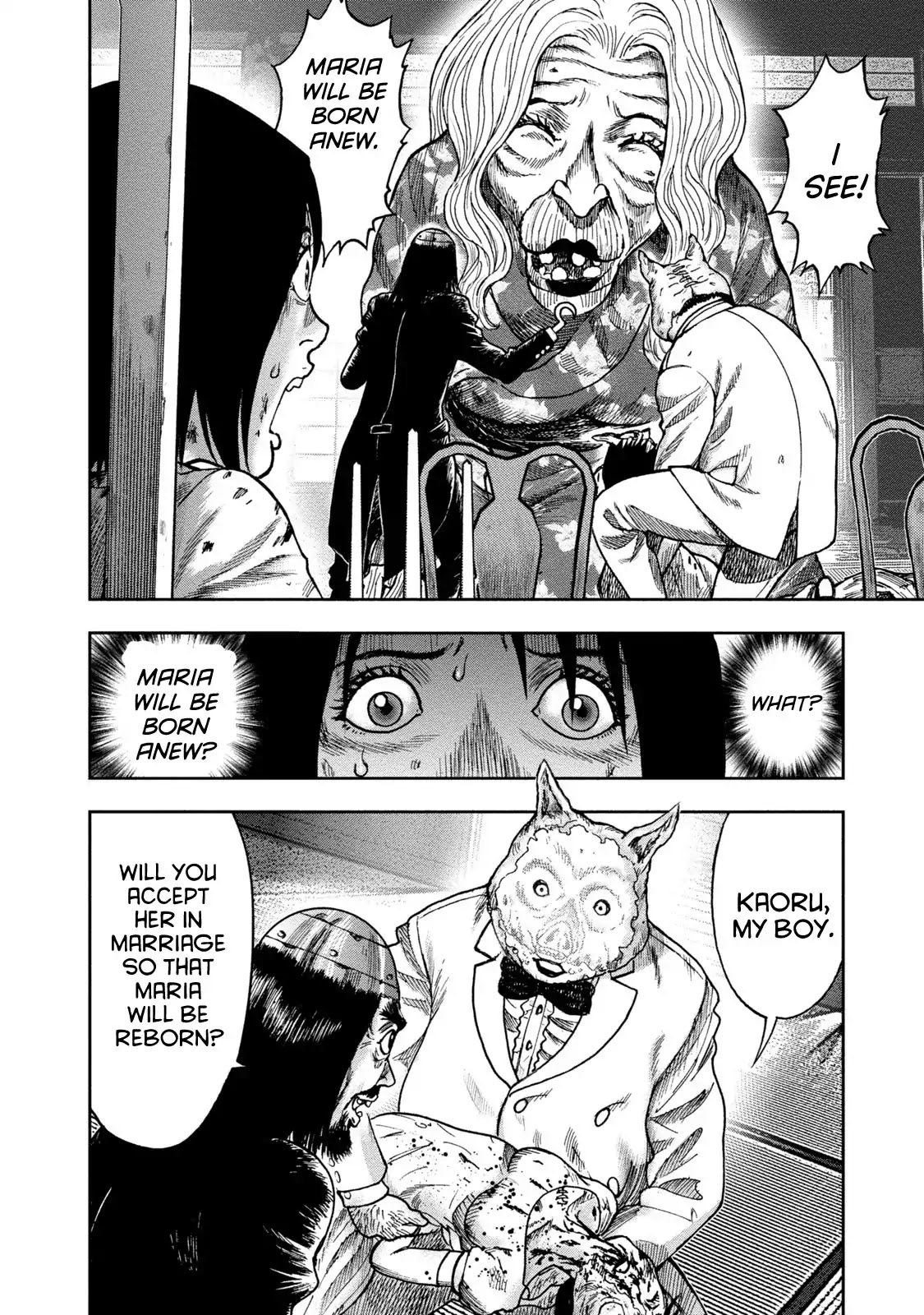 Kichikujima Chapter 38 page 28 - Chapter 38: A wedding of devils