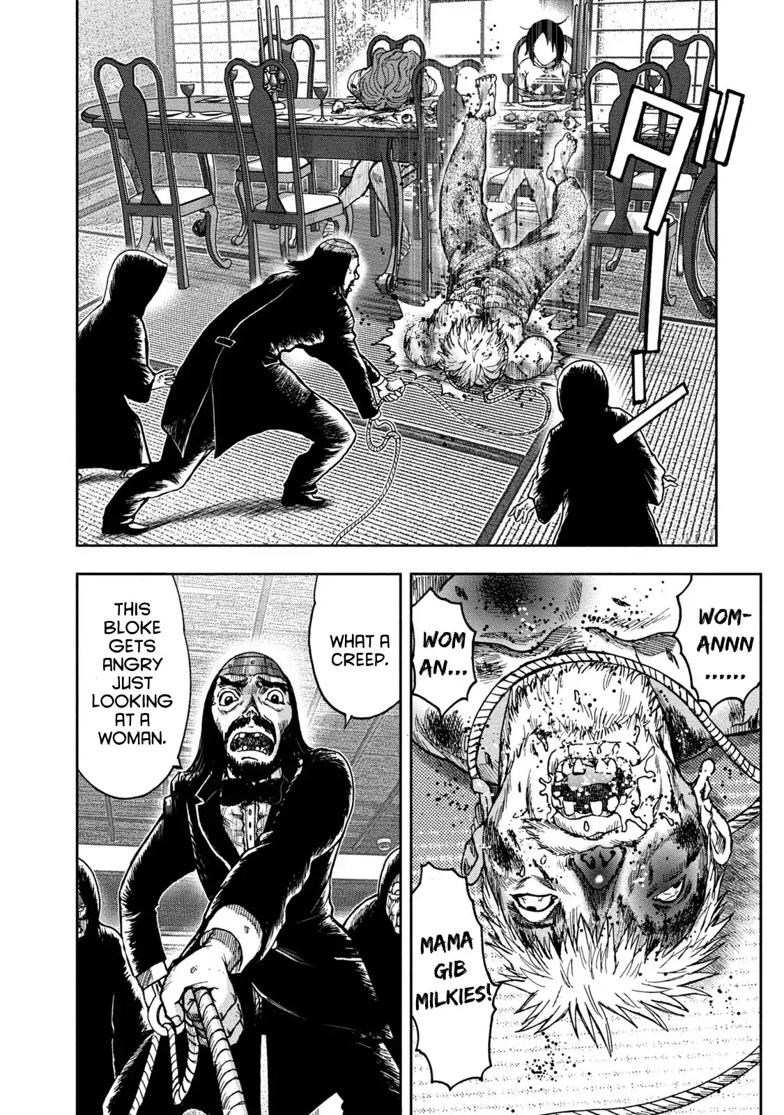 Kichikujima Chapter 39 page 10 - Chapter 39: March of the saints