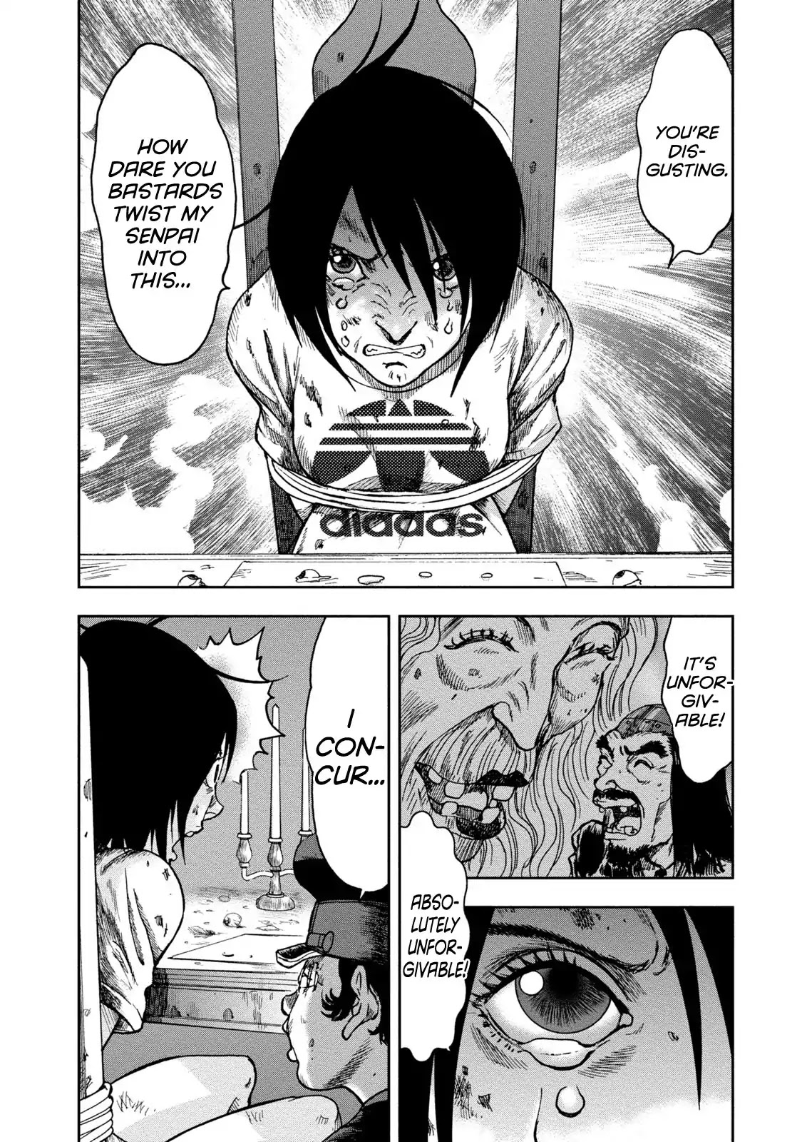 Kichikujima Chapter 39 page 12 - Chapter 39: March of the saints
