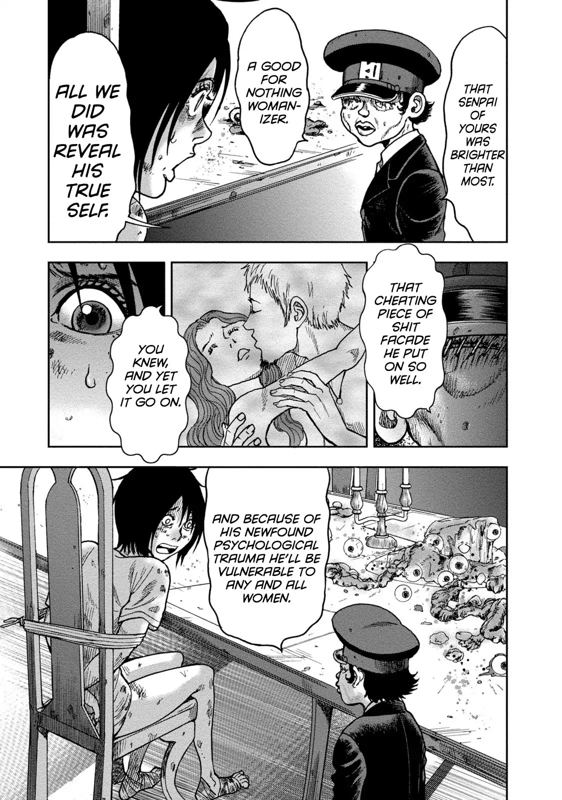 Kichikujima Chapter 39 page 13 - Chapter 39: March of the saints