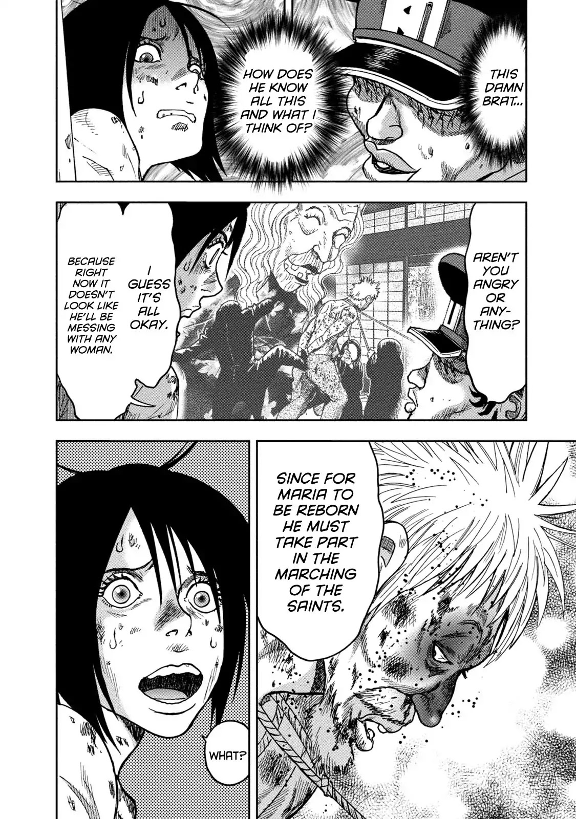 Kichikujima Chapter 39 page 14 - Chapter 39: March of the saints