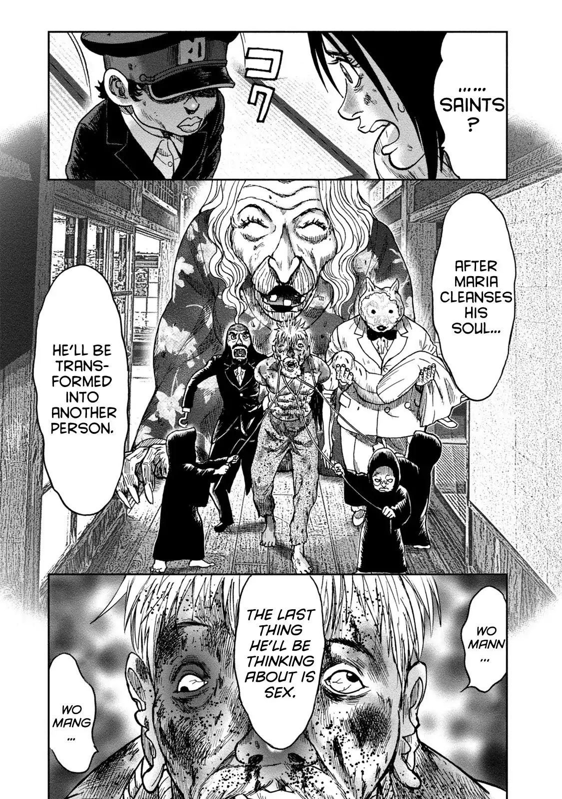 Kichikujima Chapter 39 page 15 - Chapter 39: March of the saints