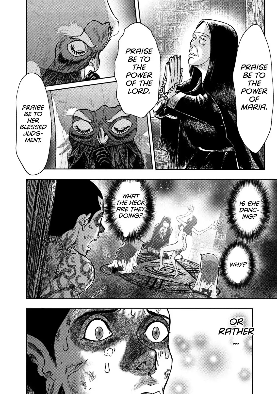Kichikujima Chapter 39 page 20 - Chapter 39: March of the saints