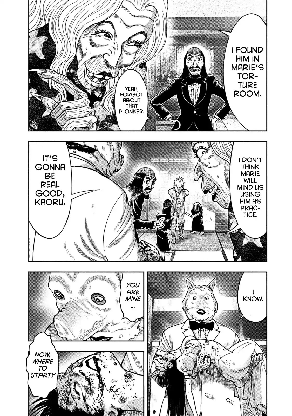 Kichikujima Chapter 39 page 4 - Chapter 39: March of the saints