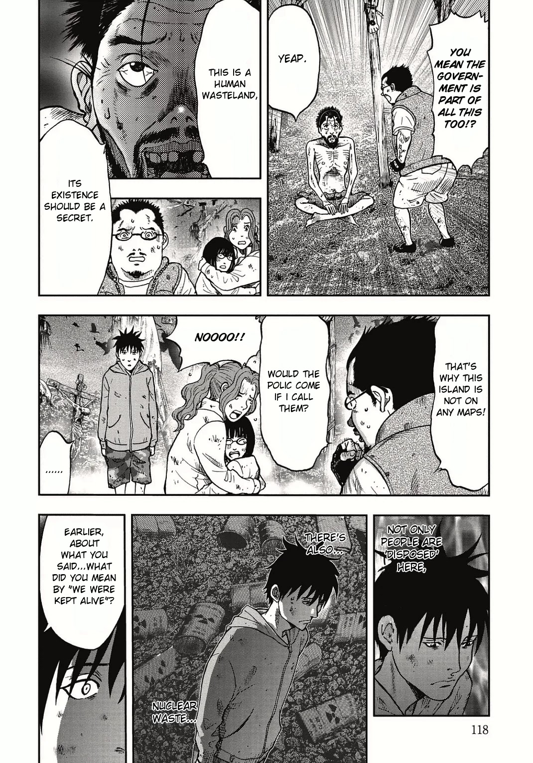 Kichikujima Chapter 4 page 14 - Chapter 4: Never-Ending Nightmare