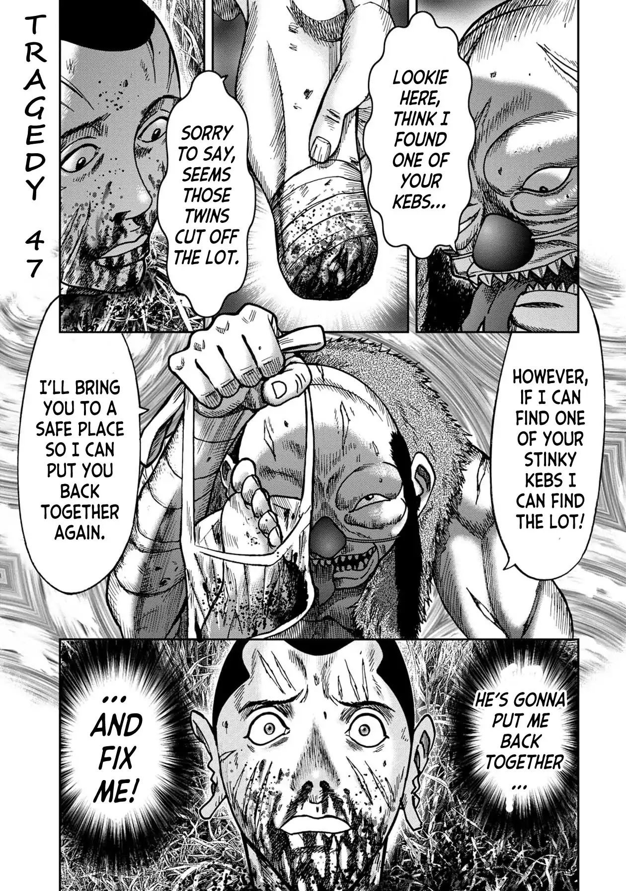 Kichikujima Chapter 47 page 1 - Chapter 47: Tragedy
