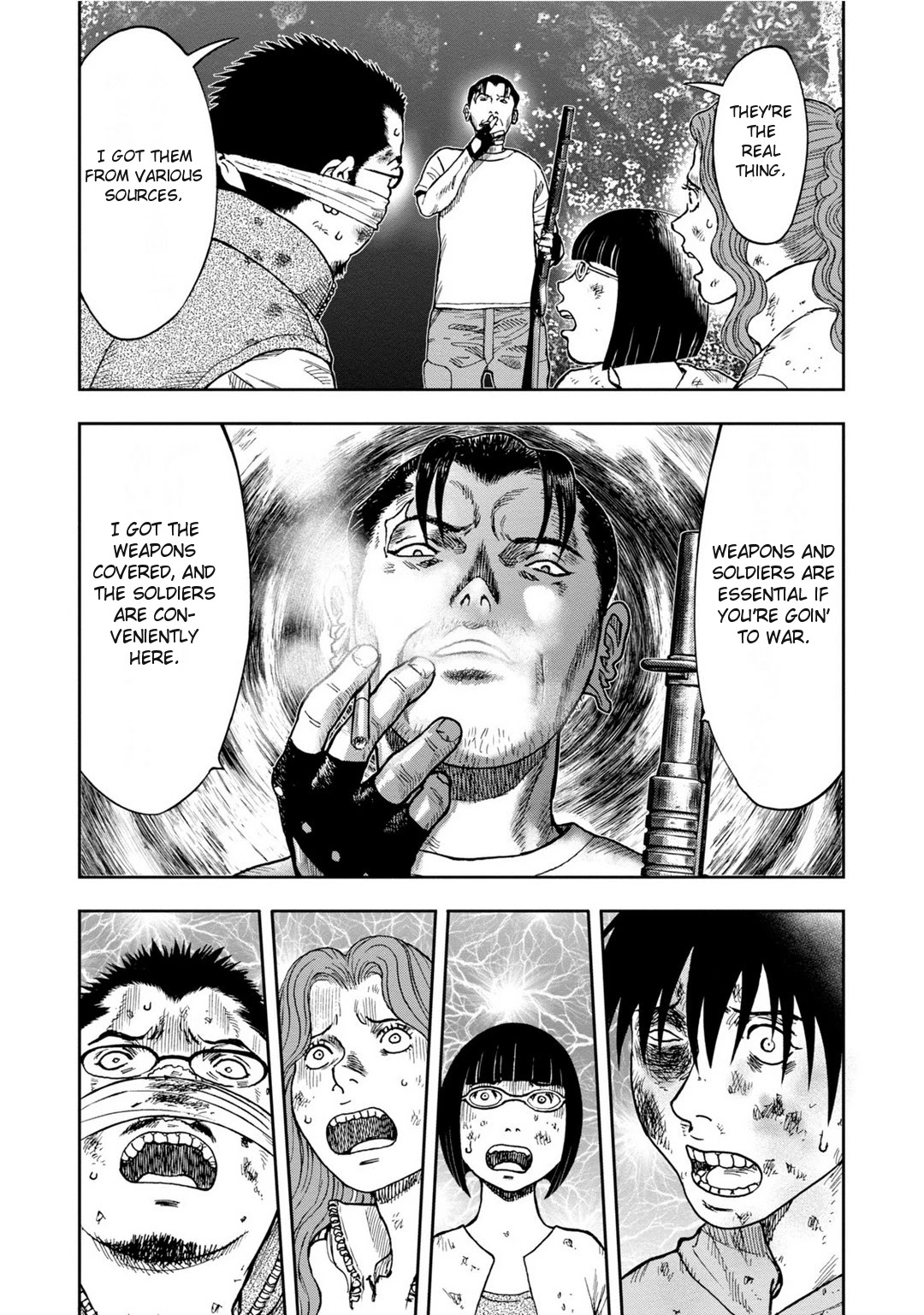 Kichikujima Chapter 8 page 19 - Chapter 8: Hell's Door