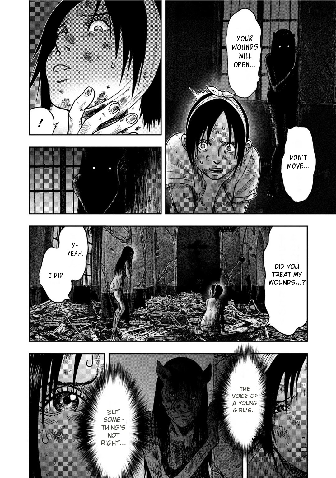 Kichikujima Chapter 8 page 28 - Chapter 8: Hell's Door