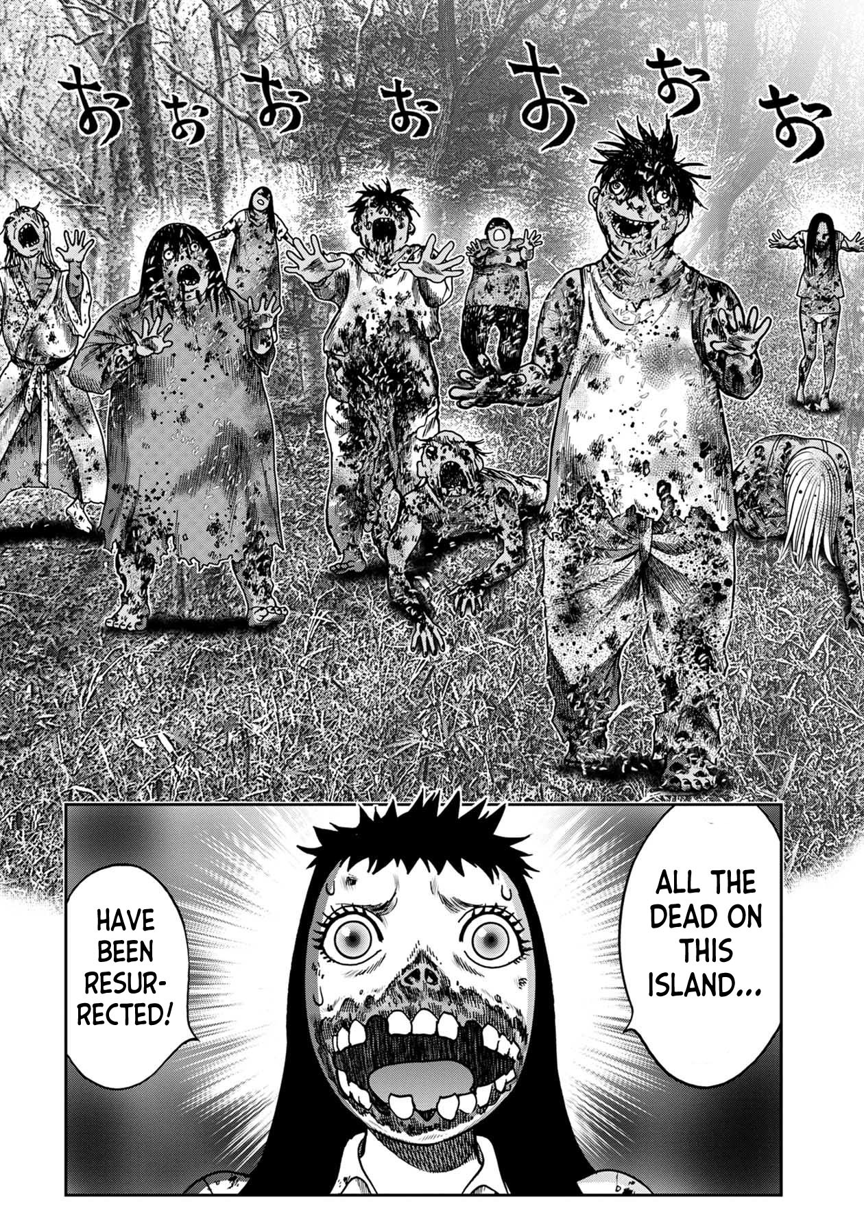 Kichikujima Chapter 90 page 11 - Chapter 90: Island of the Dead Part 2