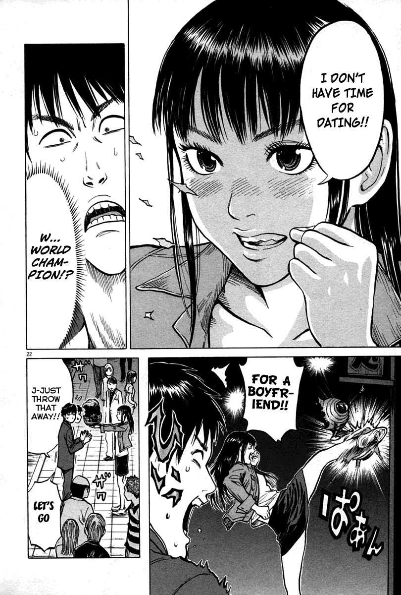 Kick no Oneesan Chapter 2 page 21 - Chapter 2: That's A Pick-up Line