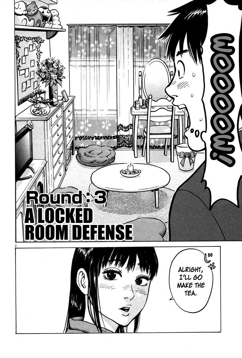 Kick no Oneesan Chapter 3 page 2 - Chapter 3: A Locked Room Defense