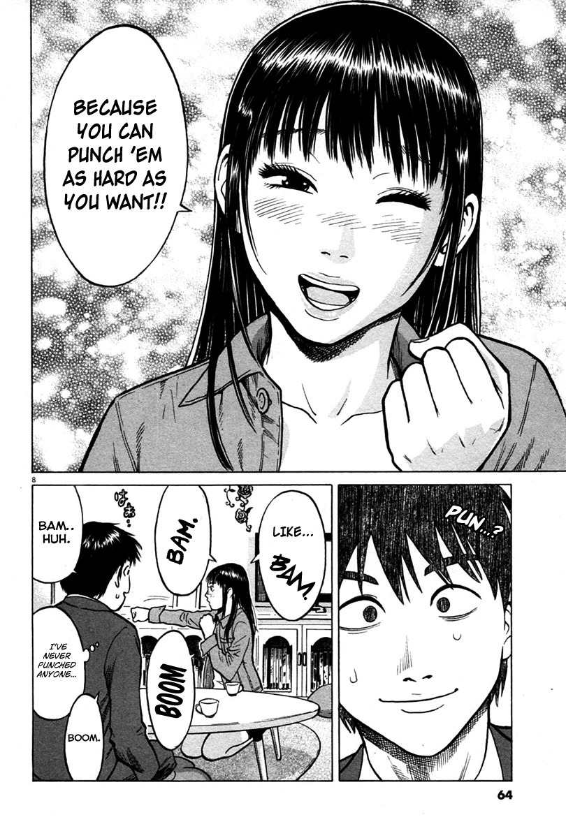 Kick no Oneesan Chapter 3 page 8 - Chapter 3: A Locked Room Defense