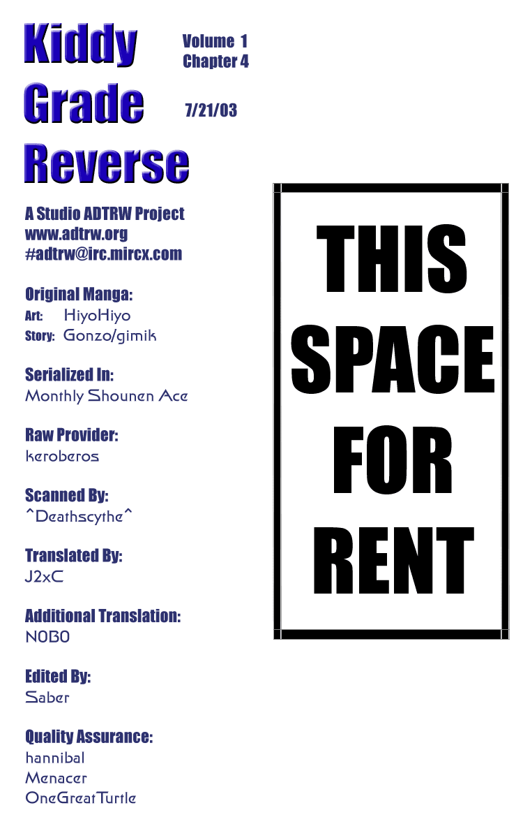 Kiddy Grade - Reverse Chapter 4.2 page 13 - Chapter 4 v2 : Episode 4 - Trick or Truth