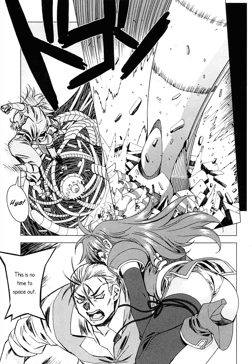 Kiddy Grade - Reverse Chapter 5.2 page 13 - Chapter 5 v2 : Episode 5 - Genetech Figure
