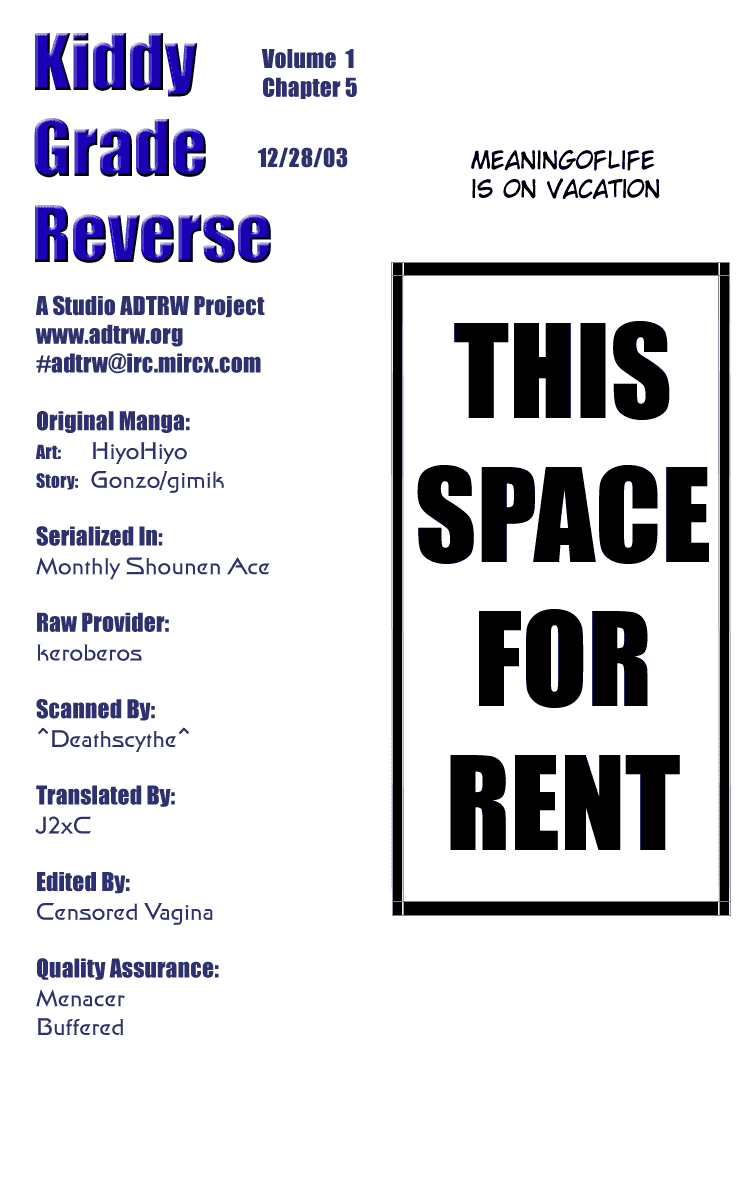 Kiddy Grade - Reverse Chapter 5.2 page 37 - Chapter 5 v2 : Episode 5 - Genetech Figure
