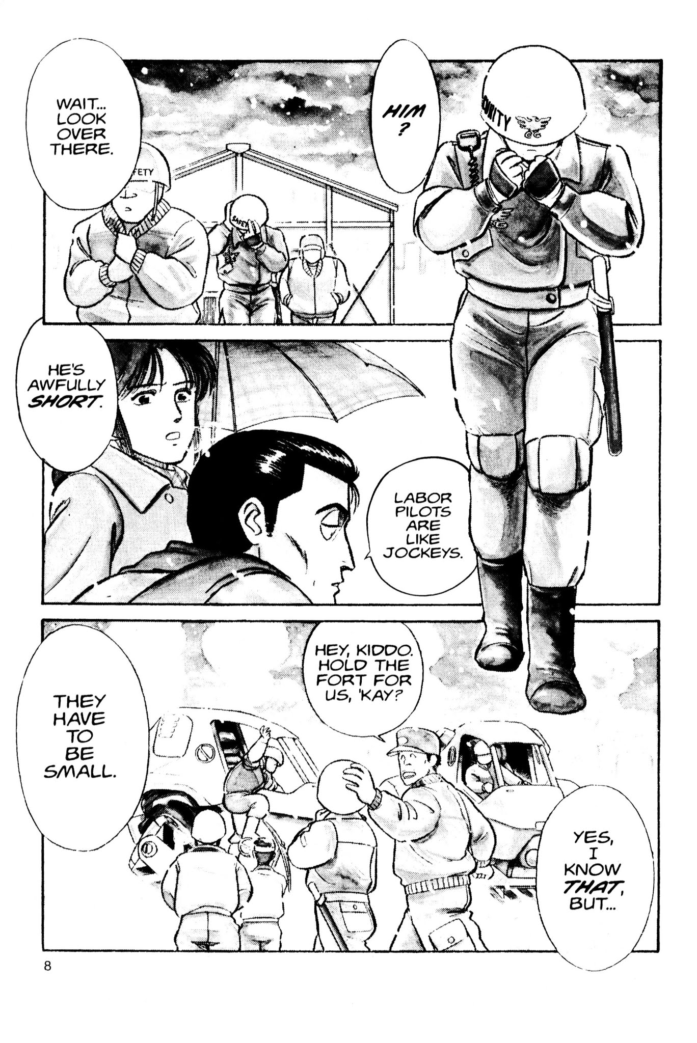 Kidou Keisatsu Patlabor Chapter 1.0 page 10 - Vol.1 Chapter 0: Prologue