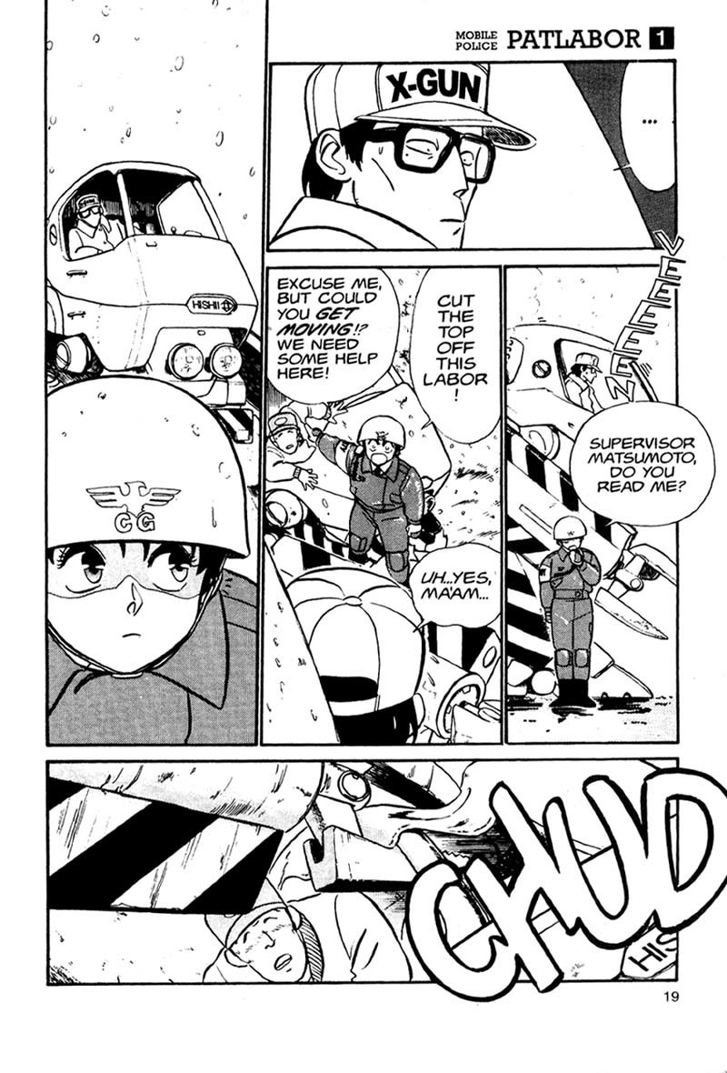 Kidou Keisatsu Patlabor Chapter 1.0 page 21 - Vol.1 Chapter 0: Prologue