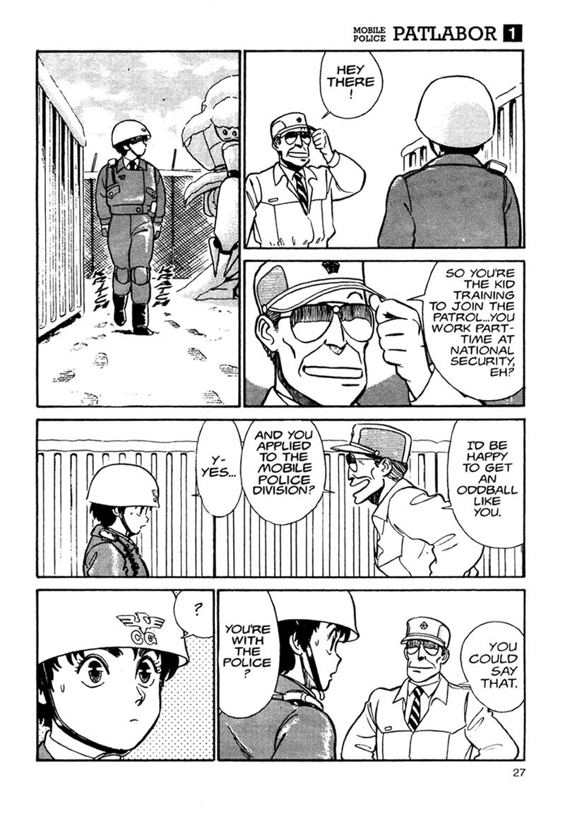 Kidou Keisatsu Patlabor Chapter 1.0 page 29 - Vol.1 Chapter 0: Prologue
