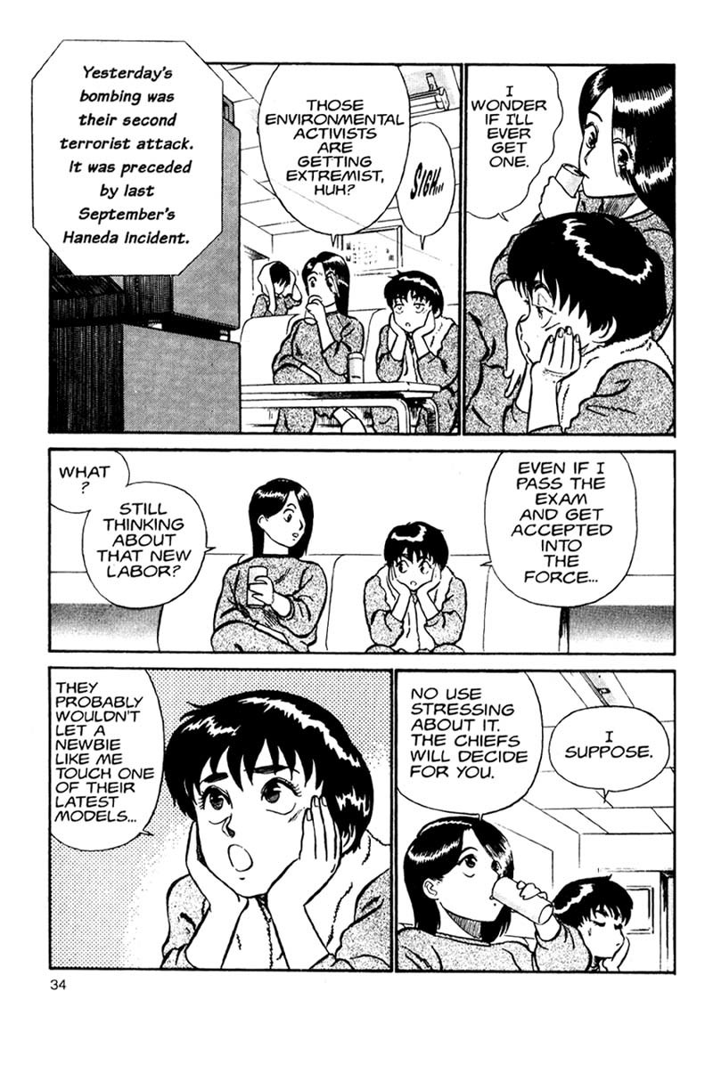 Kidou Keisatsu Patlabor Chapter 1.0 page 36 - Vol.1 Chapter 0: Prologue