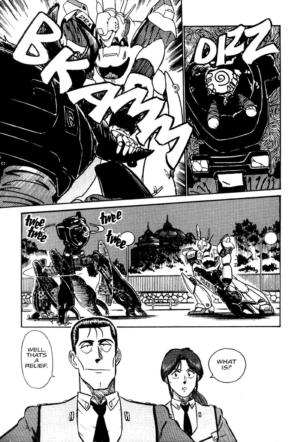 Kidou Keisatsu Patlabor Chapter 1.1 page 107 - Vol.1 Chapter 1: The Right Staff