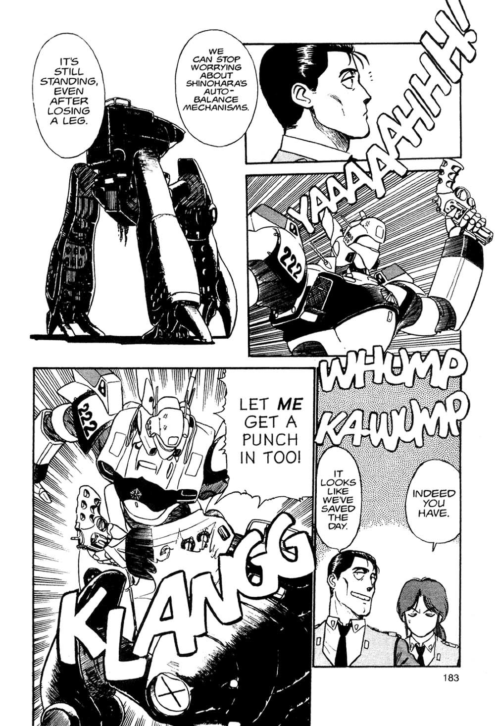 Kidou Keisatsu Patlabor Chapter 1.1 page 108 - Vol.1 Chapter 1: The Right Staff