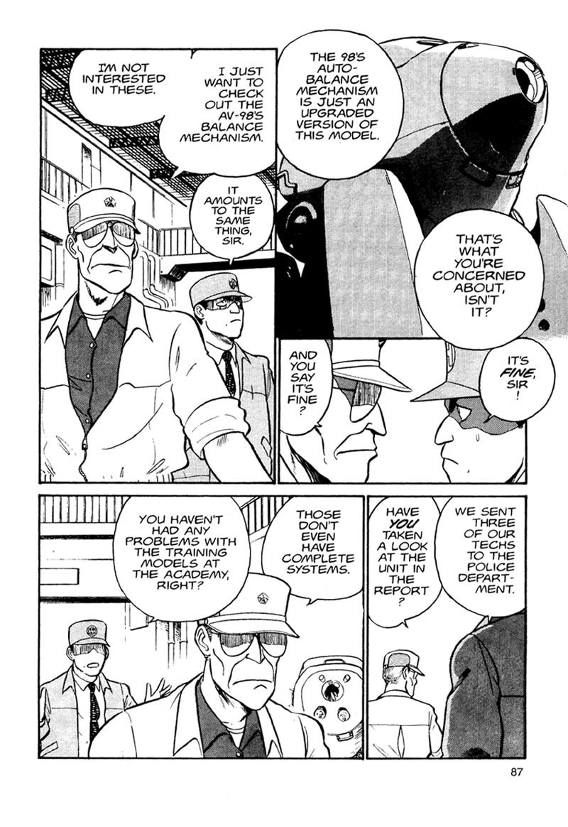 Kidou Keisatsu Patlabor Chapter 1.1 page 16 - Vol.1 Chapter 1: The Right Staff
