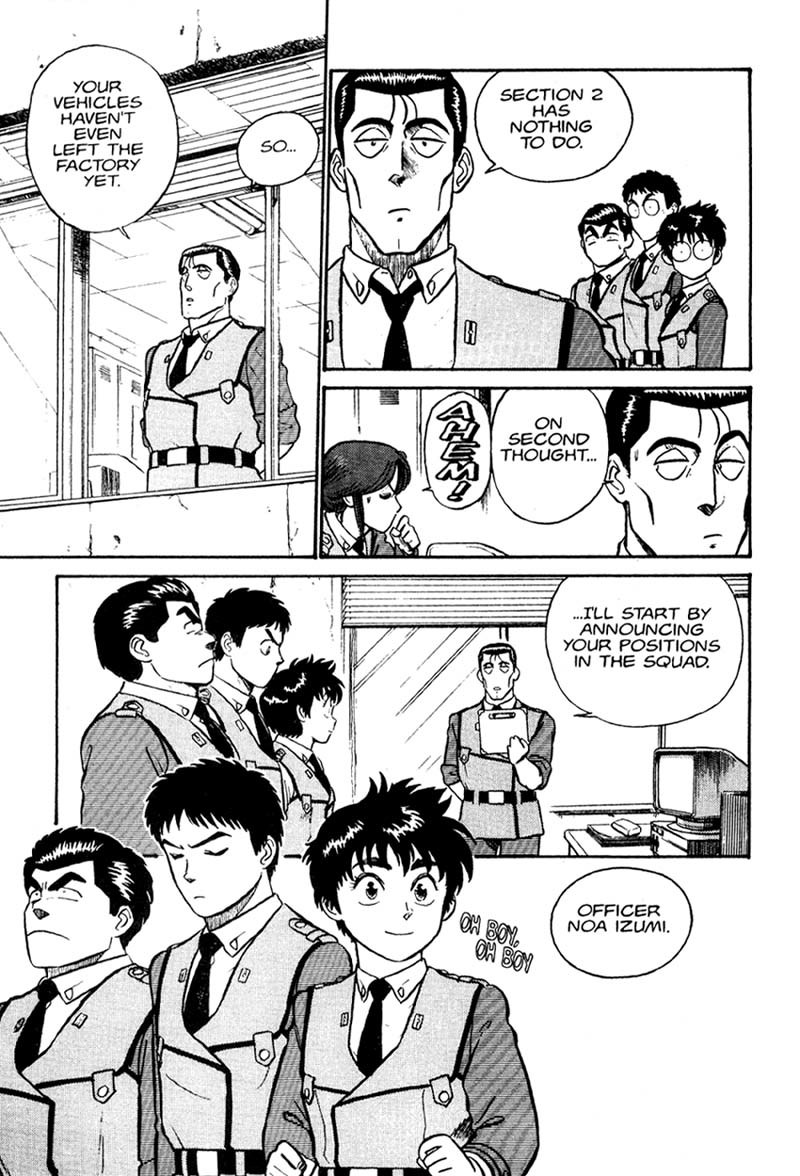 Kidou Keisatsu Patlabor Chapter 1.1 page 19 - Vol.1 Chapter 1: The Right Staff