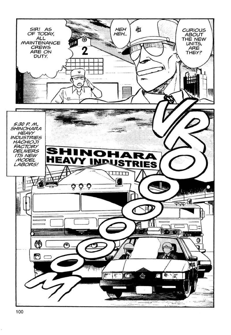 Kidou Keisatsu Patlabor Chapter 1.1 page 28 - Vol.1 Chapter 1: The Right Staff