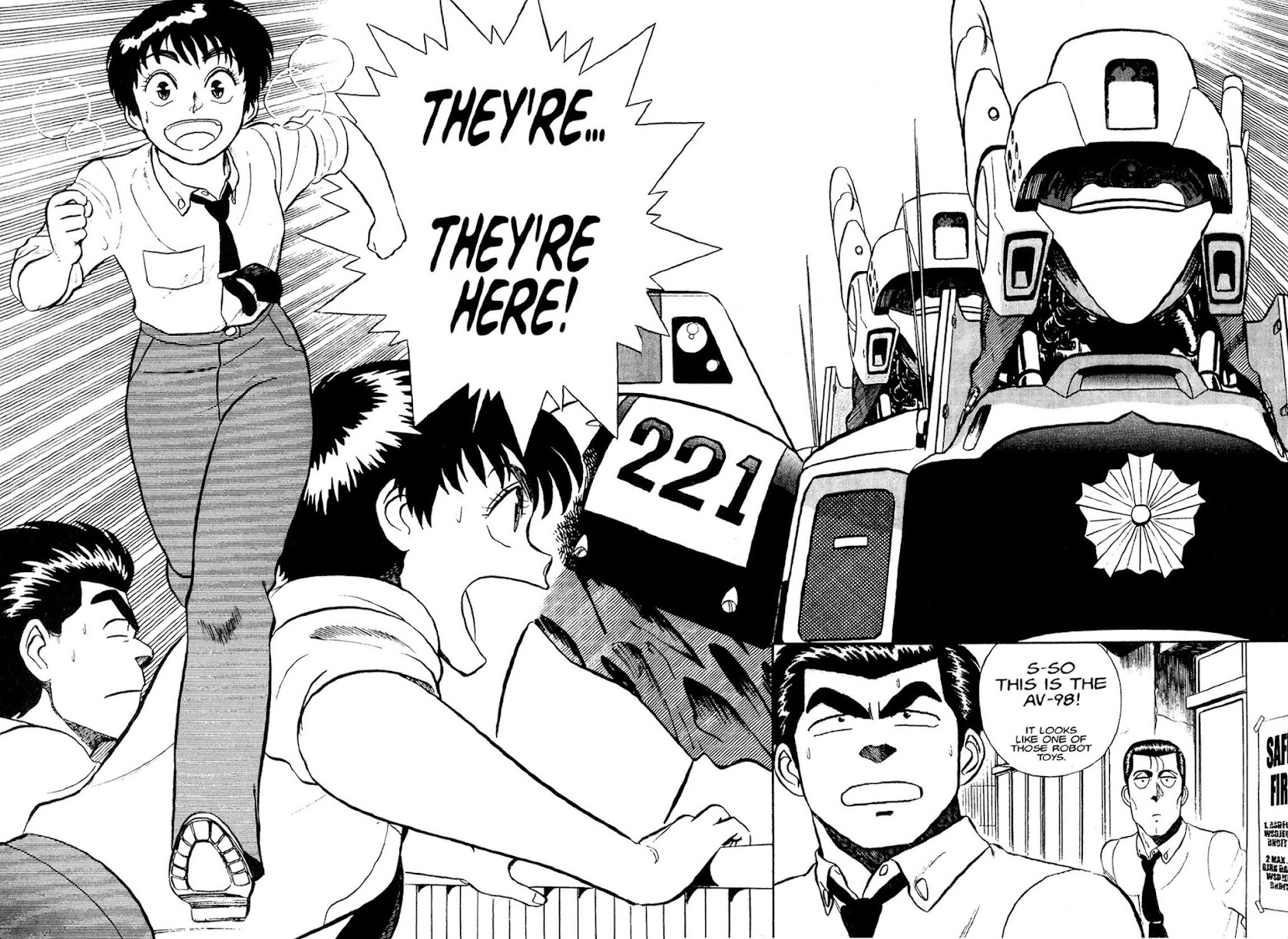 Kidou Keisatsu Patlabor Chapter 1.1 page 41 - Vol.1 Chapter 1: The Right Staff