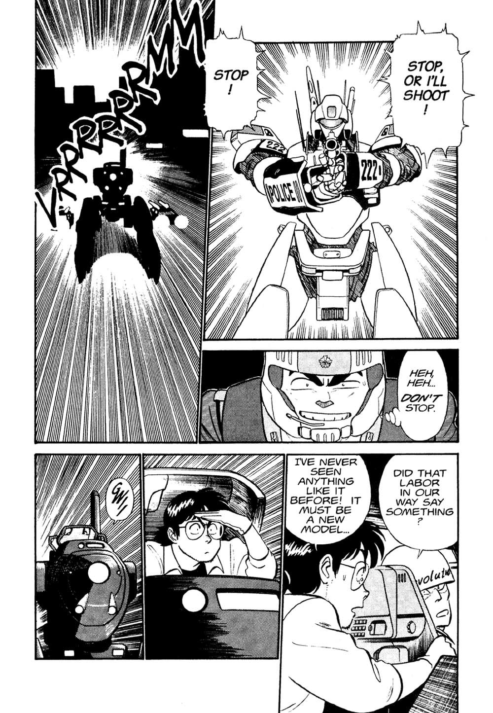 Kidou Keisatsu Patlabor Chapter 1.1 page 84 - Vol.1 Chapter 1: The Right Staff