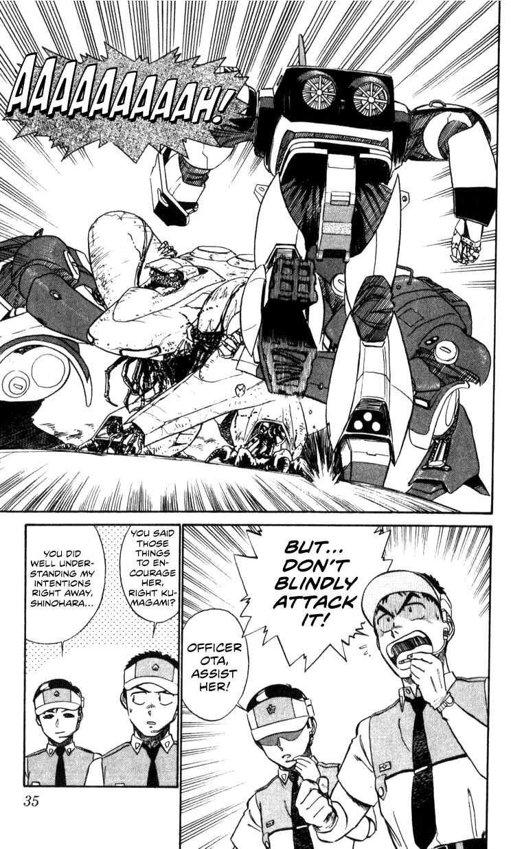 Kidou Keisatsu Patlabor Chapter 10.10-5 page 34 - Vol.10 Chapter 10.05: Strike Back <Part 5>