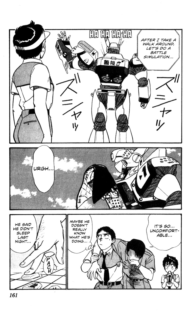 Kidou Keisatsu Patlabor Chapter 10.11-1 page 35 - Vol.10 Chapter 11.01: The Fall of Unit 3 <Part 1>