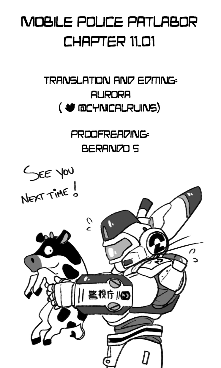 Kidou Keisatsu Patlabor Chapter 10.11-1 page 64 - Vol.10 Chapter 11.01: The Fall of Unit 3 <Part 1>