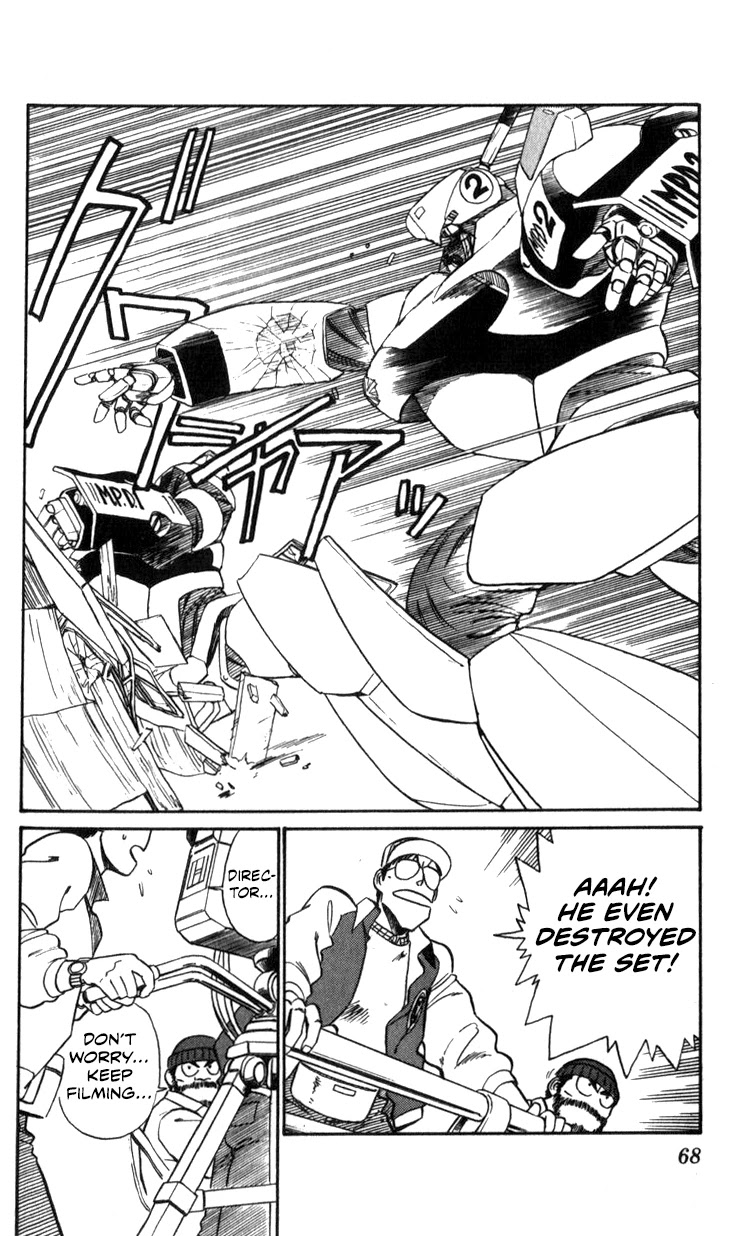 Kidou Keisatsu Patlabor Chapter 11.12 page 66 - Vol.11 Chapter 12: Making of Patlabor