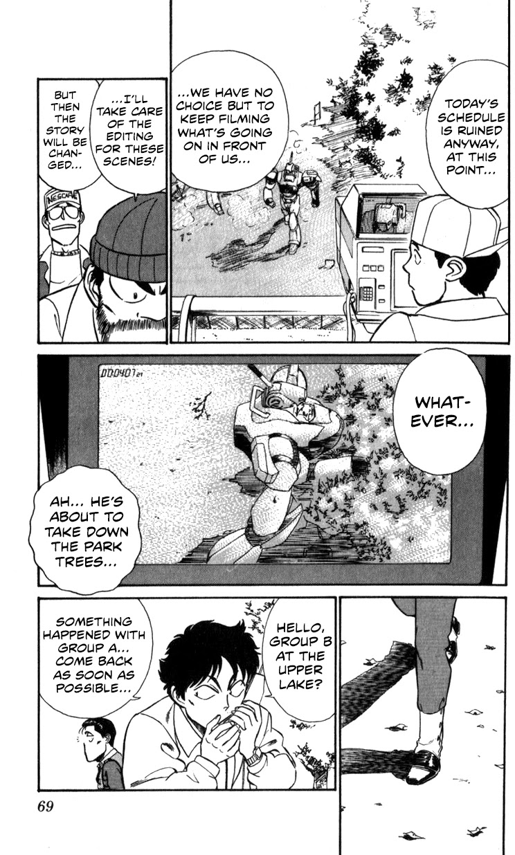 Kidou Keisatsu Patlabor Chapter 11.12 page 67 - Vol.11 Chapter 12: Making of Patlabor