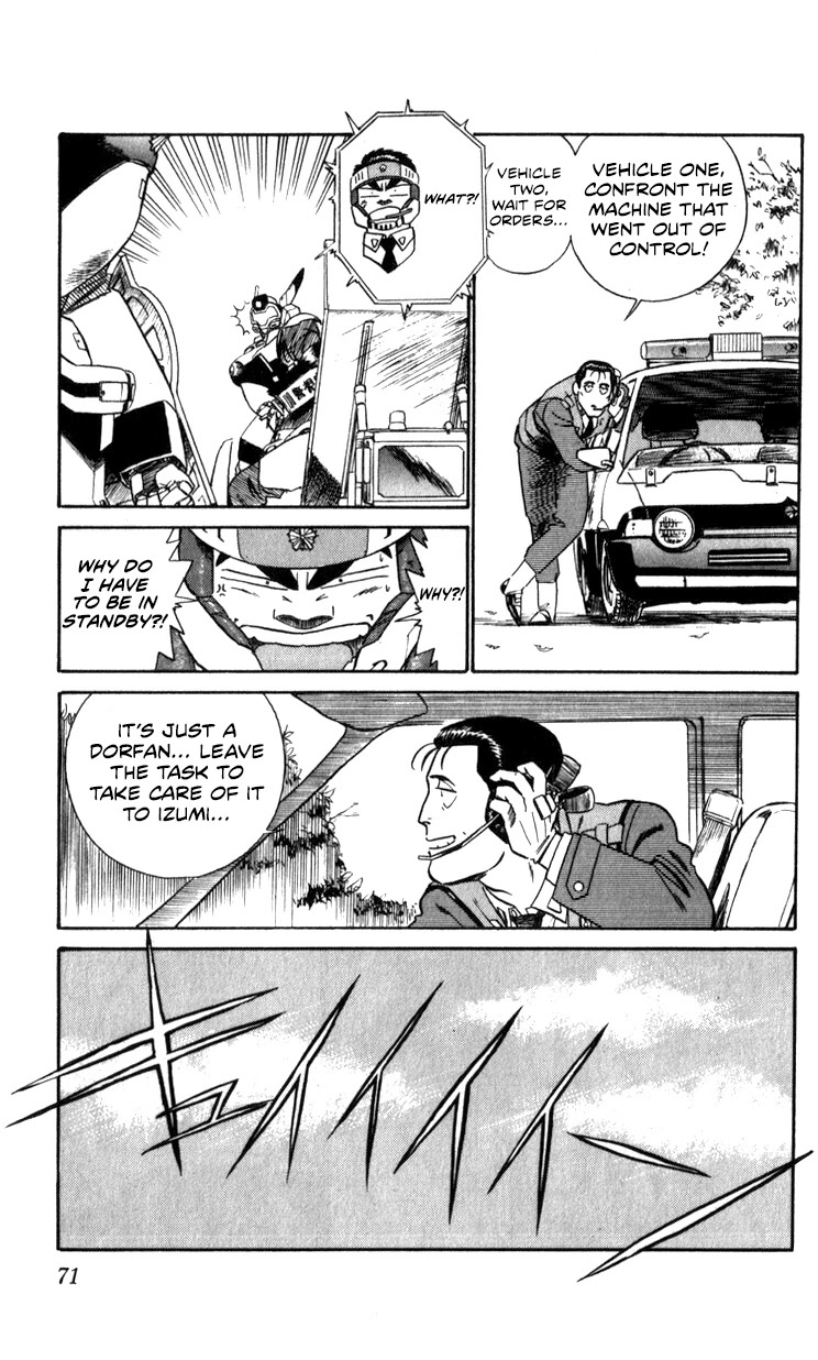 Kidou Keisatsu Patlabor Chapter 11.12 page 69 - Vol.11 Chapter 12: Making of Patlabor