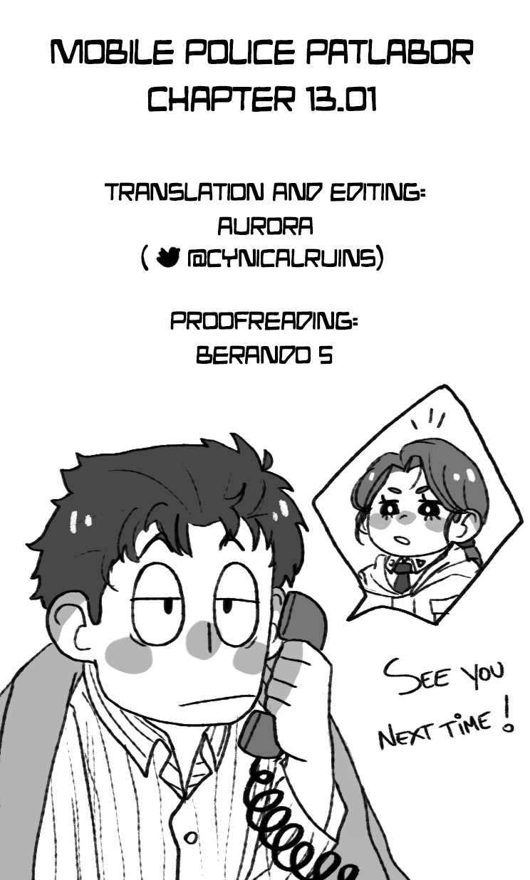 Kidou Keisatsu Patlabor Chapter 11.13-1 page 61 - Vol.11 Chapter 13.01: Melancholic Labor <Part 1>