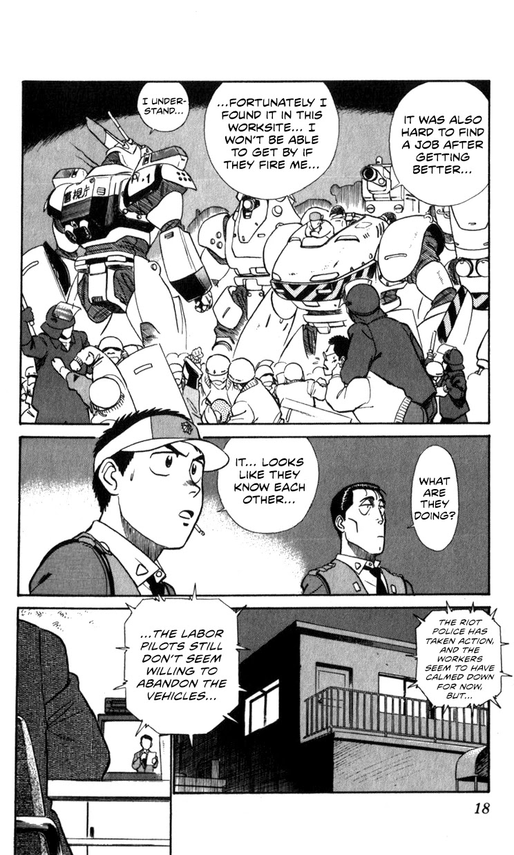 Kidou Keisatsu Patlabor Chapter 12.13-2 page 18 - Vol.12 Chapter 13.02: Melancholic Labor <Part 2>