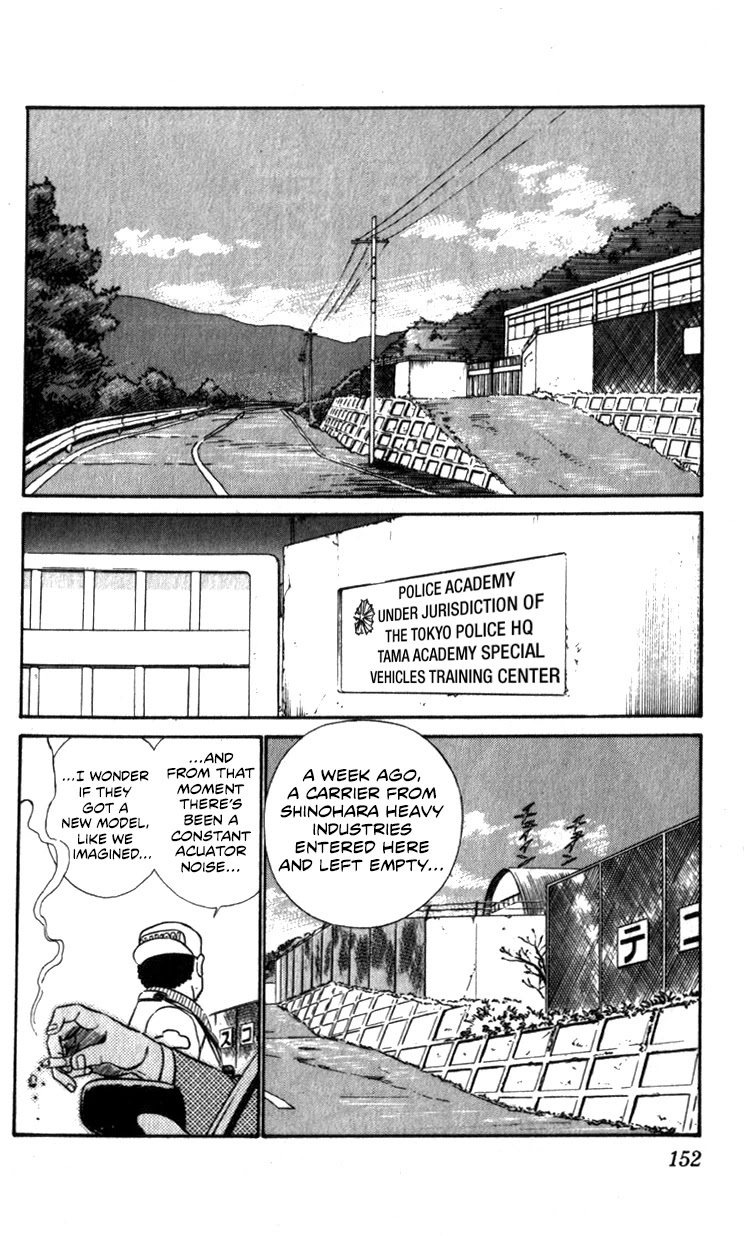 Kidou Keisatsu Patlabor Chapter 12.14-1 page 3 - Vol.12 Chapter 14.01: Beginning of the Storm <Part 1>