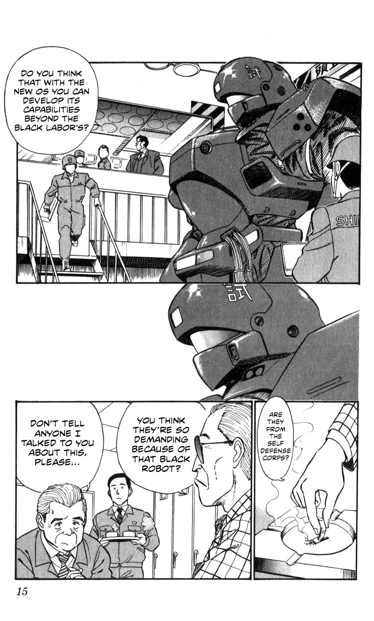 Kidou Keisatsu Patlabor Chapter 13.14-2 page 15 - Vol.13 Chapter 14.02: Beginning of the Storm <Part 2>